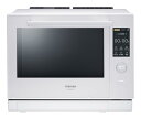 東芝(TOSHIBA) 過熱水蒸気オーブンレンジ 30L 石窯ドーム 350℃ 2段調理 ER-XD7000(W) グランホワイト フラットテーブル