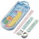 スケーター (skater) トリオセット 箸 スプーン フォーク トム&ジェリー まんが 抗菌 子供用 日本製 TACC2AG-A(3)