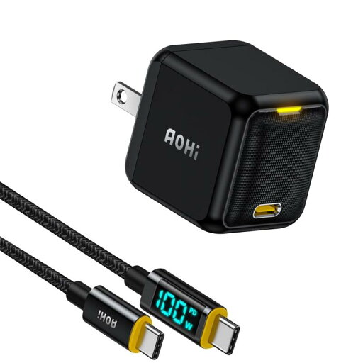 AOHI 65W 急速充電器 PD対応 USB‐C高速充電(新型GaN+ 窒化ガリウム採用/PSE技術基準適合)iphone/Android/MacBook ノートPC 各種 その他USB-C 機器対応 AOHI 65W 急速充電器 PD対応 USB‐C高速充電(新型GaN+ 窒化ガリウム採用/PSE技術基準適合)iphone/Android/MacBook ノートPC 各種 その他USB-C 機器対応