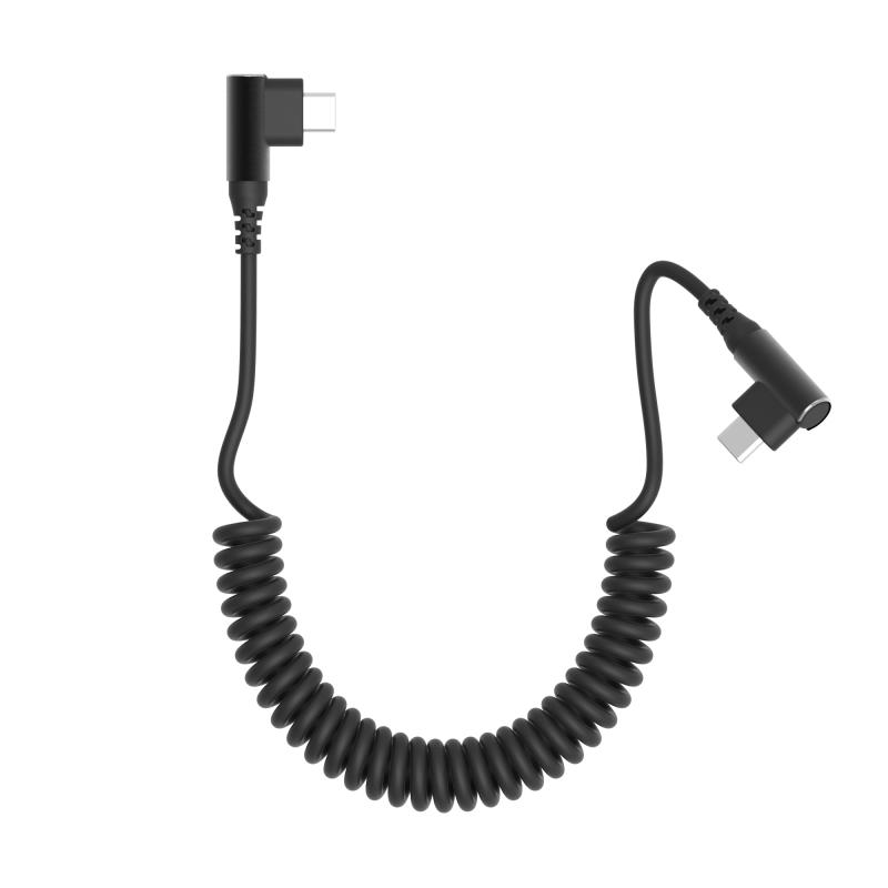 USB Cable Salom uCable Type-C to C USB PD対応、 3A急速充電 USB2.0 データ転送1.2meters コイルケーブル