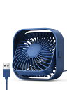 TOPK USB卓上扇風機 USBミニ扇風機 風量3段階調節 小型扇風機 強力な風量と静音動作付き ホームオフィスベッドルームテーブルやデスクトップ用のミニファン