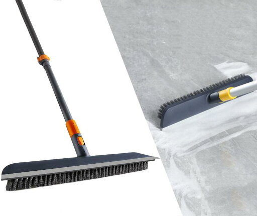 CLEANHOME デッキブラシ 風呂ブラシ タイルブラシ 94-130cm伸縮可能 掃除用品 風呂掃除 浴室掃除 ベランダ/玄関/床/庭園にも適用 CLEANHOME デッキブラシ 風呂ブラシ タイルブラシ 94-130cm伸縮可能 掃除用品 風呂掃除 浴室掃除 ベランダ/玄関/床/庭園にも適用