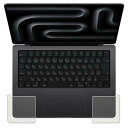 ClearView MacBook Pro 14 M4 2024 / M3 2023用 カーボン調 パームレスト専用保護フィルム 日本製
