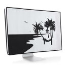kwmobile 27-28"モニター対応 モニターカバー - PC 画面 ディスプレイカバー - パソコン ホコリ 傷 日光 防止(2)