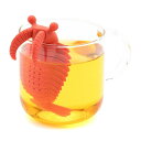 カロラータ アニマル 茶こし (アノマロカリスン/食洗機 電子レンジ対応/シリコン) 可愛い 動物 ティーストレーナー ティーインフューザー ギフト プレゼント