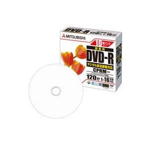 三菱ケミカルメディア(Mitsubishi Chemical Media) 三菱化学メディア DVD-R CPRM録画用120分 16倍速対応 5mmスリムケース 10枚 ワイド印刷対応 法人用 VHR12JPP10 三菱ケミカルメディア(Mitsubishi Chemical Media) 三菱化学メディア DVD-R CPRM録画用120分 16倍速対応 5mmスリムケース 10枚 ワイド印刷対応 法人用 VHR12JPP10