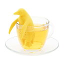 カロラータ アニマル 茶こし (キングペンギン/食洗機 電子レンジ対応/シリコン) 可愛い 動物 ティーストレーナー ティーインフューザー ギフト プレゼント