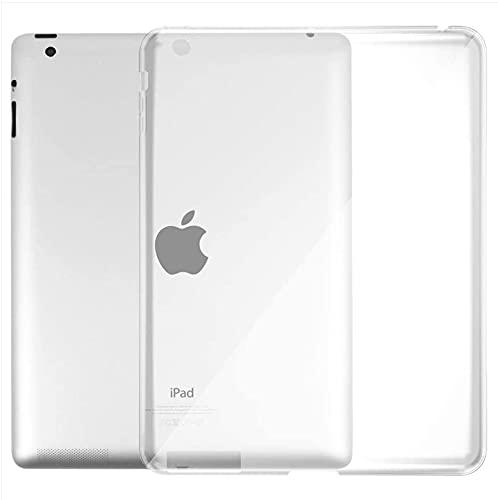 Asgens ケース iPad、透明スリムシリコンソフトTPU衝撃吸収タブレットコンピュータケース Asgens ケース iPad、透明スリムシリコンソフトTPU衝撃吸収タブレットコンピュータケース