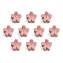 ヘアクリップ ミニ 花 小さめ かわいい 前髪 髪留め ヘアピン クリップ【10個入り】きらきらぷんぷん丸(3)