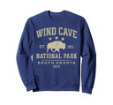 Wind Cave National Park South Dakota Nature Hiking Outdoor トレーナー