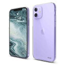 【elago】 iPhone12Pro / iPhone12 対応 クリアケース ソフト タイプ シンプル 携帯ケース 耐衝撃 衝撃 吸収 TPU 薄型 スリム 透明 カバー 対衝撃 ケース クリア スマホケース [ iPhone12 Pro/iPhon(3)