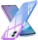 For Galaxy A25 5G ケース クリア 薄型 TPU レッドマジック10 pro スマホケース 耐衝撃 グラデーション色 ケース 黄ばみ防止 擦り傷防止 軽量 人気 スマホケース カメラ保護 ワイヤレス充電対応(3)