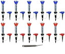 ゴルフ ティー マグネットティー (10本セット/紛失無し/長持ち)ゴルフティー ロングティー ホルダー ティー ひも付き ゴルフ用品