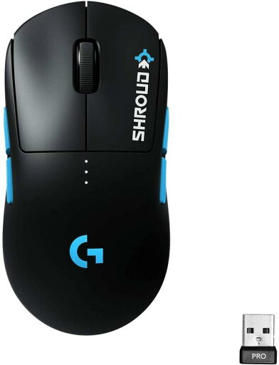 Logitech G ゲーミングマウス GPRO HERO SHROUD(シュラウド) EDITION ワイヤレス FPS向け 80g 軽量 左右対称 HEROセンサー POWERPLAY無線充電対応 LIGHTSYNC RGB Logitech G ゲーミングマウス GPRO HERO SHROUD(シュラウド) EDITION ワイヤレス FPS向け 80g 軽量 左右対称 HEROセンサー POWERPLAY無線充電対応 LIGHTSYNC RGB