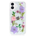 YUYIB スマホケース 対応 ケース クリア かわいい 花柄 真花 ドライフラワー 薄型 軽量 透明 ソフト TPU 耐衝撃 お洒落 綺麗 美しい 本物の花 ...