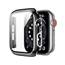 【2024強化版】ELYBYYLE for Apple Watch ケース Apple Watch Series 9/Series 8/Series 7 45mm 用 ケース 一体型 Apple Watch 9/8/7 45mm対応 日本旭硝子材 二重構(2)