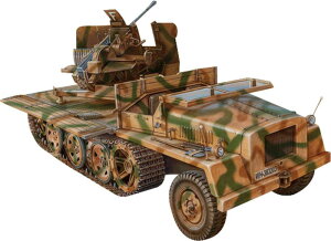 タミヤ 1/35 ドイツ 重国防軍牽引車 Flak43 搭載型 38480 (イタレリ 1/35 ミリタリーシリーズ 6480)