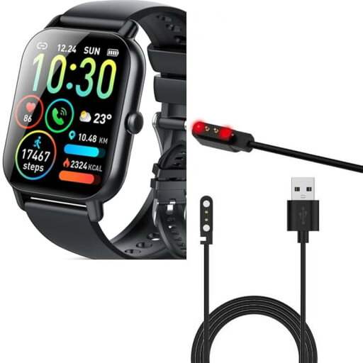 yiqungo スマートウォッチ 充電ケーブル Ddidbi P66Dスマートウォッチ用 2ピン 磁気吸着 USB充電ケーブル P66スマートウォッチ用 yiqungo スマートウォッチ 充電ケーブル Ddidbi P66Dスマートウォッチ用 2ピン 磁気吸着 USB充電ケーブル P66スマートウォッチ用