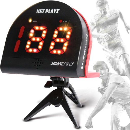 Net Playz マルチスポーツ パーソナルスピードレーダーディテクタガン メジャーベースボールピッチング バットスイングとサッカーシューティングスピード Net Playz マルチスポーツ パーソナルスピードレーダーディテクタガン メジャーベースボールピッチング バットスイングとサッカーシューティングスピード
