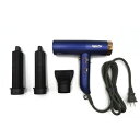 【富士商】Salofix　BEAUTY　HAIR　DRYER＆CURLER パープルゴールド