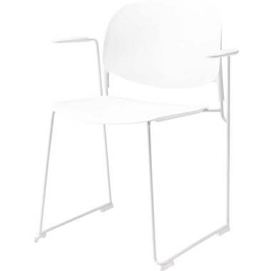 【メーカー直送】東谷 アームチェア PC-863WH