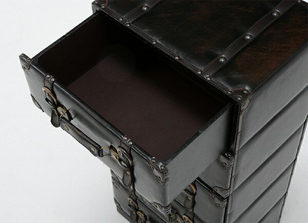 【メーカー直送】萩原 チェスト MCH-6005DBR [3]