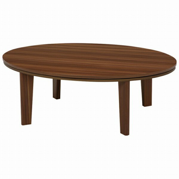 【メーカー直送】萩原 カジュアルコタツ アベルSE105楕円BR