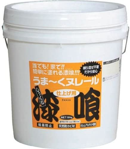 日本プラスター 漆喰うま〜くヌレール 18kg クリーム色 12UN22