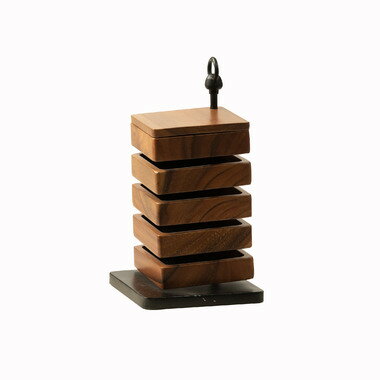 【メーカー直送】東谷 卓上ケース スクエア GUY-920B