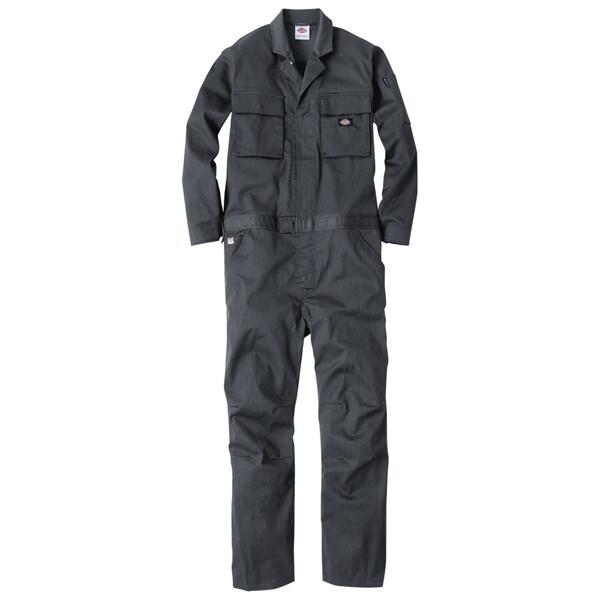 樂天商城 - [Dickies ディッキーズ]T/Cストレッチ ツナギ D766 モクグレー L