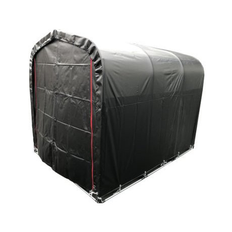 南栄工業サイクルハウス3台用BK（本体一式）(4)