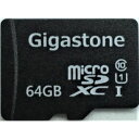 Gigastone MCSDカード CLASS10 64GB GJMX/64U