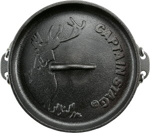 キャプテンスタッグ(CAPTAIN STAG) キャンプ バーベキュー ダッチオーブン 鉄鋳物 シーズニング不要(UG-3061)通販格安セール情報 楽天 通販