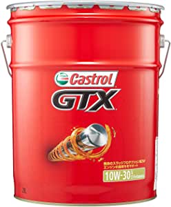 CASTROL ( カストロール ) 四輪車用エンジンオイル GTX ジーティーエックス 10W-30 SL/CF 鉱物油 20L