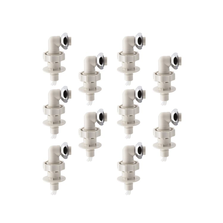 【ガオナ GAONA】洗濯機用ニップル(10個) GA-LB025