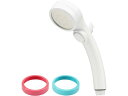 【カクダイ/GAONA/ガオナ】シャワーヘッド リング交換タイプ 節水 ストップ(シャワー穴0.3mm 極細 肌触り・浴び心地やわらか)GA-FC026