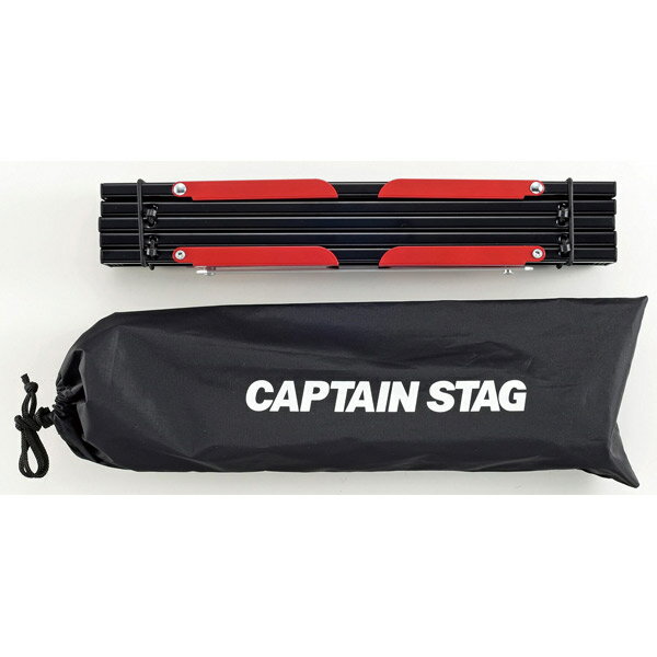 キャプテンスタッグ(CAPTAIN STAG) アルミ ロール テーブル コンパクト ブラック UC-520通販格安セール情報 楽天 通販