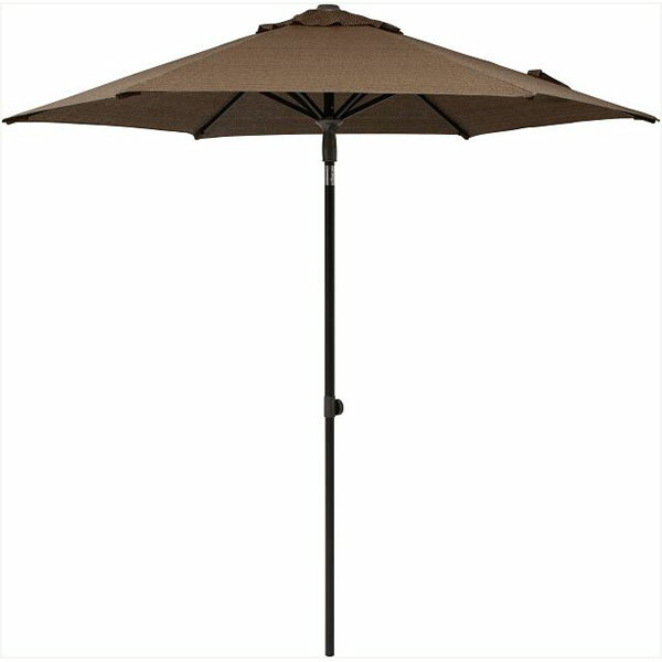 タカショー(Takasho) プッシュアップパラソル 2.5m　クールモカ GSTY-P10M