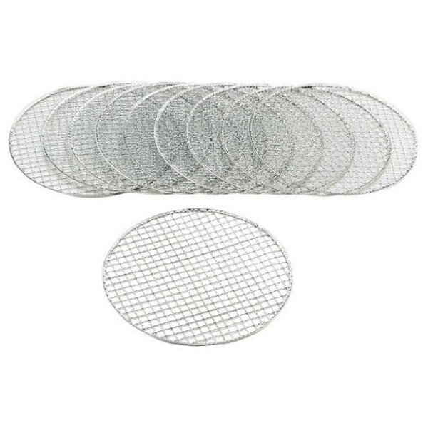 キャプテンスタッグ(CAPTAIN STAG) 炭焼一番万能丸型焼きアミ280mm10枚入 M-6577