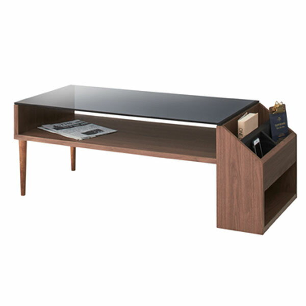【メーカー直送】東谷 センターテーブル ブラウン ALM-16WAL [2]
