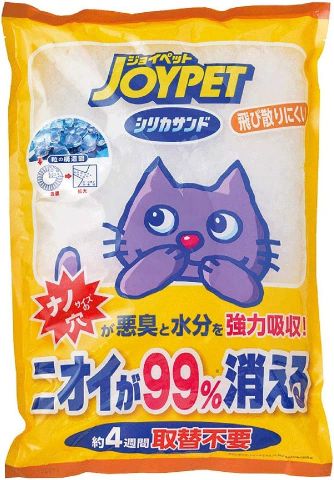 «商品詳細» 猫砂専用に開発した、クラッシュタイプのシリカゲル。 散らばりにくく、ナノサイズの穴が悪臭と水分を強力に吸収するので、継ぎ足しせずに使える。 使用上の注意 用途以外には使用しないこと,幼児の手の届くところに置かないこと 原材料・成分 シリカゲル 使用方法 用途以外には使用しないこと。 幼児の手の届くところに置かないこと。 トイレや排水管には流さないでください。 ・ニオイが99%消える! ・商品サイズ (高さ×奥行×幅): 440mm×300mm×50mm ・ブラント名: JOYPET(ジョイペット) ・メーカー名: アース・ペット ・原産国名: 中国