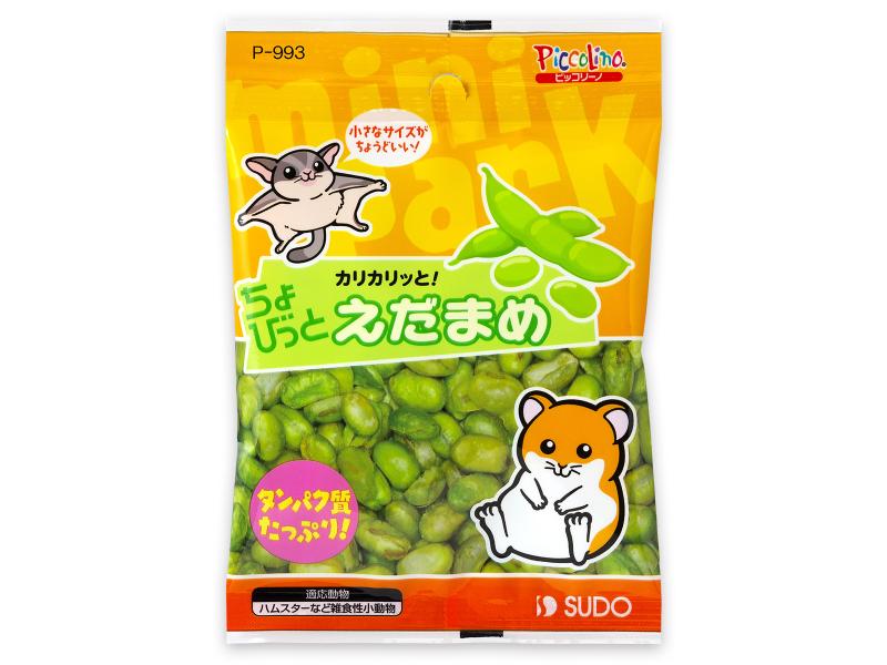 スドー SUDO ちょびっとえだまめ 10g おやつ カリカリ食感 ハムスター 雑食性小動物