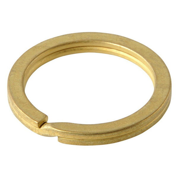 ニッサチェイン 平キーリング25mm No.133 Aゴールド