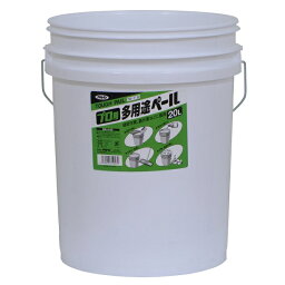 【アサヒペン】プロ用多用途ペールTBー7白20L