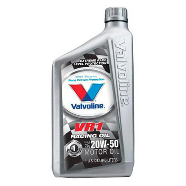 バルボリン(VALVOLINE) VR1 RACING ブイアール・ワン レーシング 1USQt 946ml SAE 20W-50 API SN 鉱物油