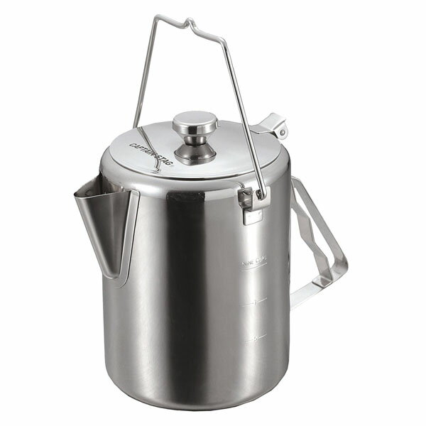 キャプテンスタッグ(CAPTAIN STAG) キャンプ バーベキュー用 やかん ケトル キャンピングケットル 1.9L UH-4208通販格安セール情報 楽天 通販