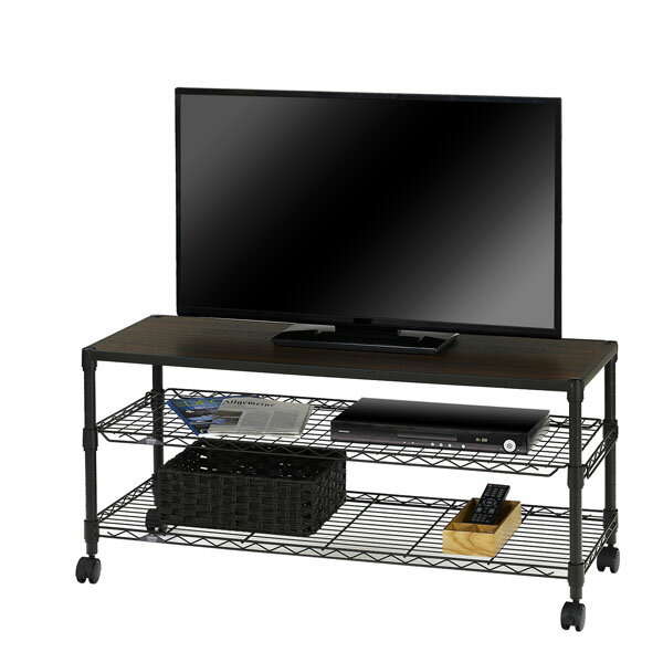 ドウシシャ ルミナスノワールTV台3D110W NO1152-3のサムネイル