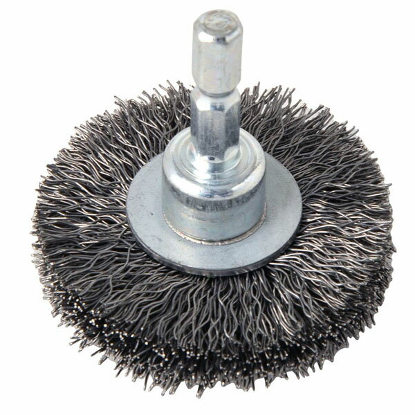 六角軸付ホイールブラシ 鋼線 50mm RH-1