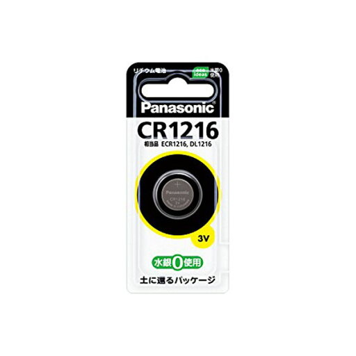 パナソニック コイン形リチウム電池 CR1216 パナソニック コイン形リチウム電池 CR1216