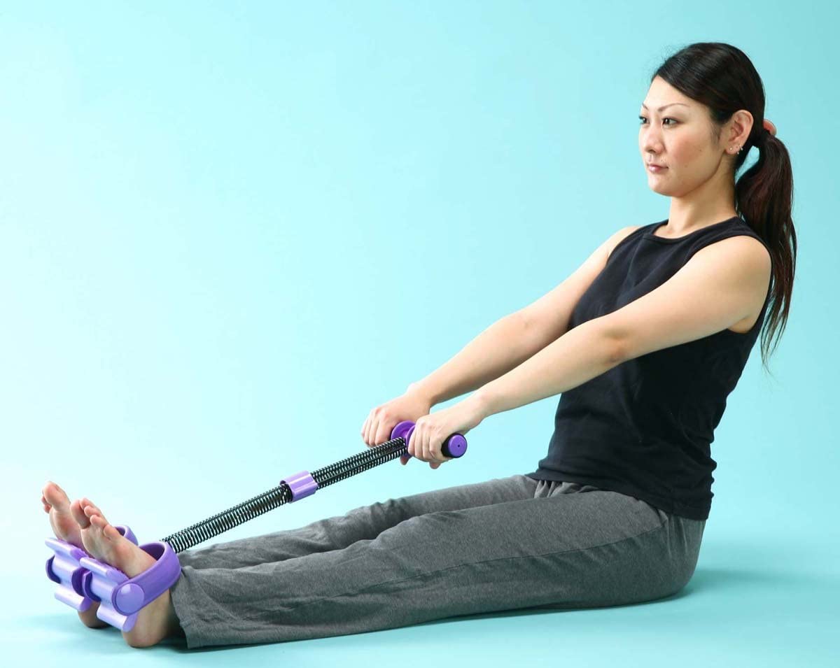 富士商 シェイプアップトレーナー パープル F4396